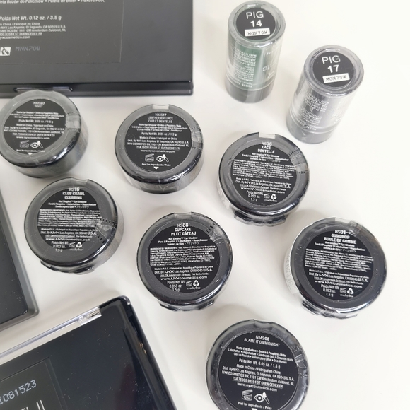 NYX + ChiChi Eyeshadow Blush Highlight Makeup Palettes - EXCELLENT CONDITION - Picture 8 of 8